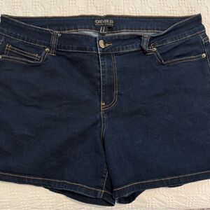 Denim Jean Shorts Dark Wash